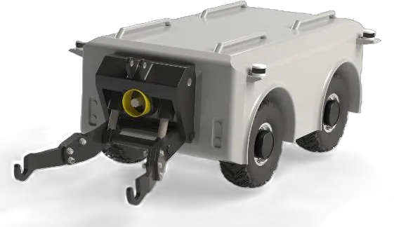 Render of the ATLARYS modular autonomous base platform